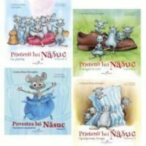 Pachet format din 4 volume din seria Prietenii lui Nasuc - Cristina Elena Gheorghiu, Florin Gheorghiu imagine