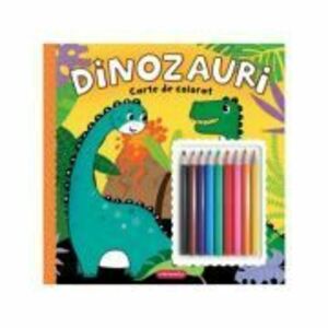 Dinozauri. Carte de colorat imagine