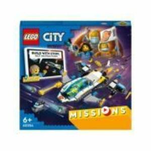 LEGO City. Misiuni de explorare pe Marte 60354, 298 piese imagine