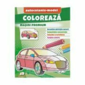 Coloreaza masini premium. Autocolante model imagine