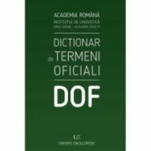 DOF - Dictionar de termeni oficiali - Academia Romana imagine