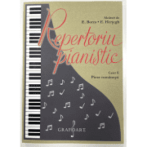 Repertoriu pianistic, Caietul 6 Piese romanesti - E. Borza, E Hertegh imagine