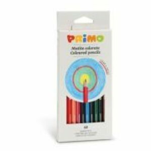 Creioane colorate Morocolor, 18cm - 12 culori ( MC15528 ) imagine