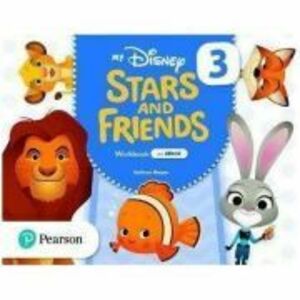 My Disney Stars and Friends 3 Workbook with eBook - Kathryn Harper imagine