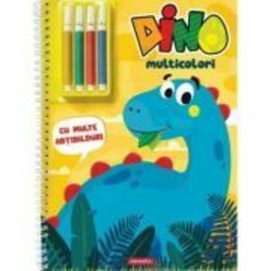 Carte de colorat - Dino imagine