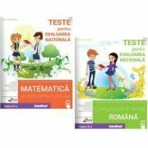 Set Teste de matematica si limba romana pentru Evaluarea Nationala de clasa a 2-a - Mirela Mihaescu imagine
