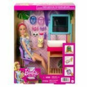 Barbie la salonul de cosmetica imagine