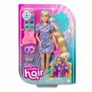 Papusa Barbie Totally Hair, blonda imagine