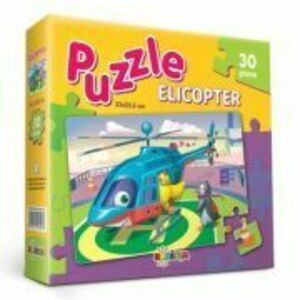 Puzzle Elicopter 30 piese imagine