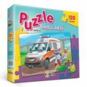 Puzzle Ambulanta 120 piese imagine