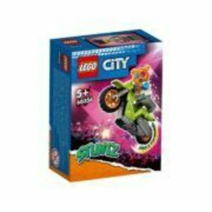 LEGO City. Motocicleta cascadorului urs 60356, 10 piese imagine