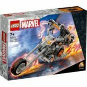 LEGO Marvel Super Heroes. Robot si motocicleta Ghost Rider 76245, 264 piese imagine