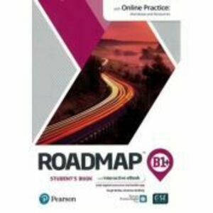Roadmap B1+ Student's Book with Online Practice + Access Code - Hugh Dellar imagine
