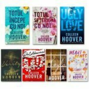 Seria Colleen Hoover: Totul incepe cu noi, Totul se termina cu noi, Ugly Love, Verity, Dintotdeauna tu, Layla, Heart Bones - Set 7 volume imagine