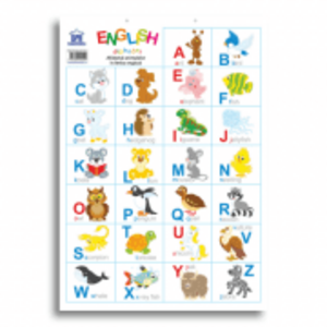 Plansa - Alfabetul animalelor in limba engleza imagine