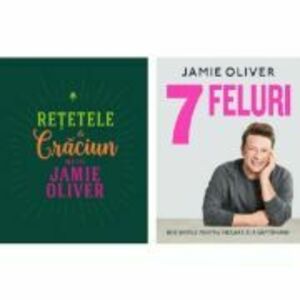 Set 2 carti Jamie Oliver de Craciun imagine