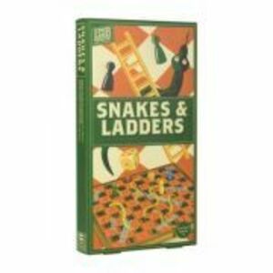 Joc Wooden Games Workshop. Snakes and Ladders imagine