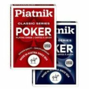 Set 2 pachete de carti de joc Classic Poker Series imagine