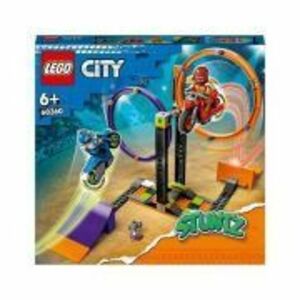 LEGO City. Cascadorii rotative 60360, 117 piese imagine