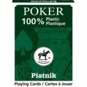 Pachet carti de joc Poker Verde imagine
