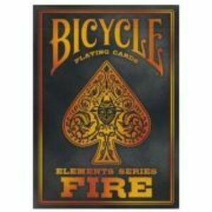 Carti de joc poker, carton, Bicycle Fire imagine