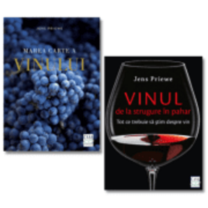 Pachet Marea carte a vinului + Vinul de la strugure in pahar - Jens Priewe imagine
