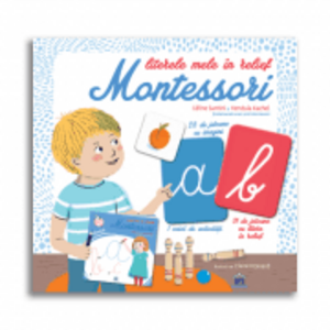 Literele mele in relief Montessori/Celine Santini imagine