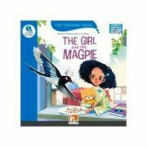 The girl and the magpie - Herbert Puchta imagine