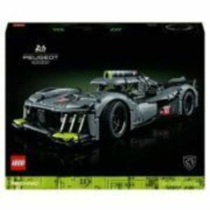 LEGO Technic. Peugeot 9x8 24h Le Mans hybrid Hypercar 42156, 1775 piese imagine
