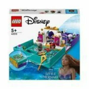 LEGO Disney. Cartea povestii Mica sirena 43213, 134 piese imagine
