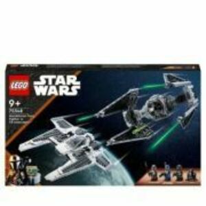 LEGO Star Wars. Fang Fighter mandalorian vs TIE Interceptor 75348, 957 piese imagine