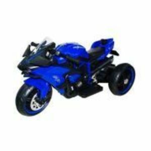 Motocicleta Cu Acumulator, 2 Motoare, 4A, 12V, albastru imagine