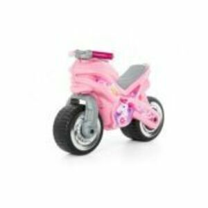 Motocicleta fara pedale, MX-ON, roz, 70x30x49. 3 cm imagine