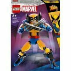 LEGO Marvel. Figurina de constructie Wolverine 76257, 327 piese imagine
