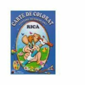 Carte de colorat - Rica (contine autocolant) imagine