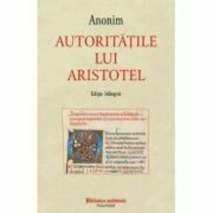 Autoritatile lui Aristotel (editie bilingva) imagine