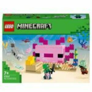 LEGO Minecraft. Casa Axolotl 21247, 242 piese imagine