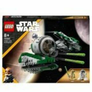LEGO Star Wars. Jedi Starfighter al lui Yoda 75360, 253 piese imagine