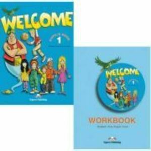 Pachet Engleza Welcome 1. Manual si caiet pentru clasa a 3-a - Virginia Evans, Elizabeth Gray imagine