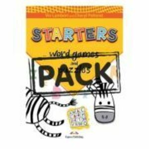 Curs limba engleza Word games and puzzles Starters cu digibook app. - Viv Lambert imagine