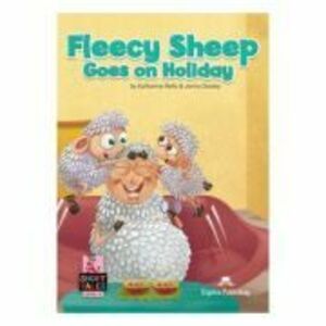 Literatura adaptata pentru copii Fleecy Sheep goes on holiday cu digibook app. - Jenny Dooley imagine