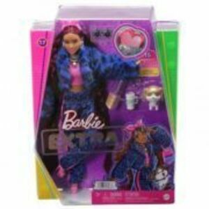 Papusa roscata Barbie Extra imagine
