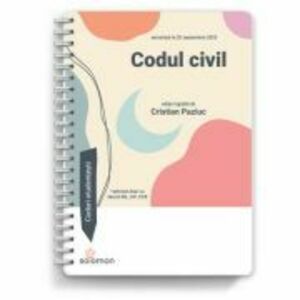 Codul civil (actualizat la 20 septembrie 2023) - Cristian Paziuc imagine