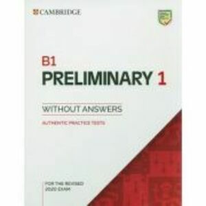 B1 Preliminary 1 Student's Book without Answers imagine