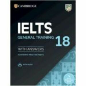 Cambridge IELTS 18 General Training Student's Book with Answers with Audio with Resource Bank imagine