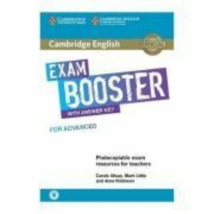 Exam Booster for Advanced with Answer Key with Audio imagine