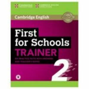 First for Schools Trainer 2 with Answers with eBook 2ed imagine