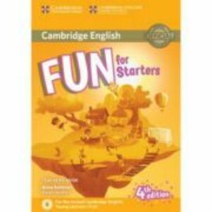 Fun for Starters Teacher's Book with downloadable audio imagine