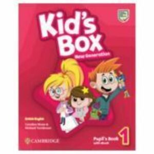 Kid's Box New Generation Level 1 Pupil's Book with eBook - Caroline Nixon imagine