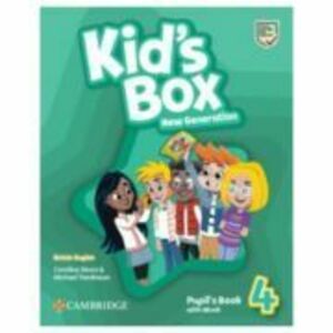 Kid's Box New Generation Level 4 Pupil's Book with eBook - Caroline Nixon imagine